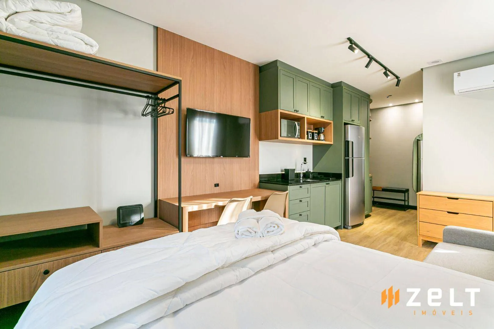 Apartamento com 1 dormitório para alugar, 28 m por R$ 2.300,00/mês - Velha - Blumenau/SC — foto 7