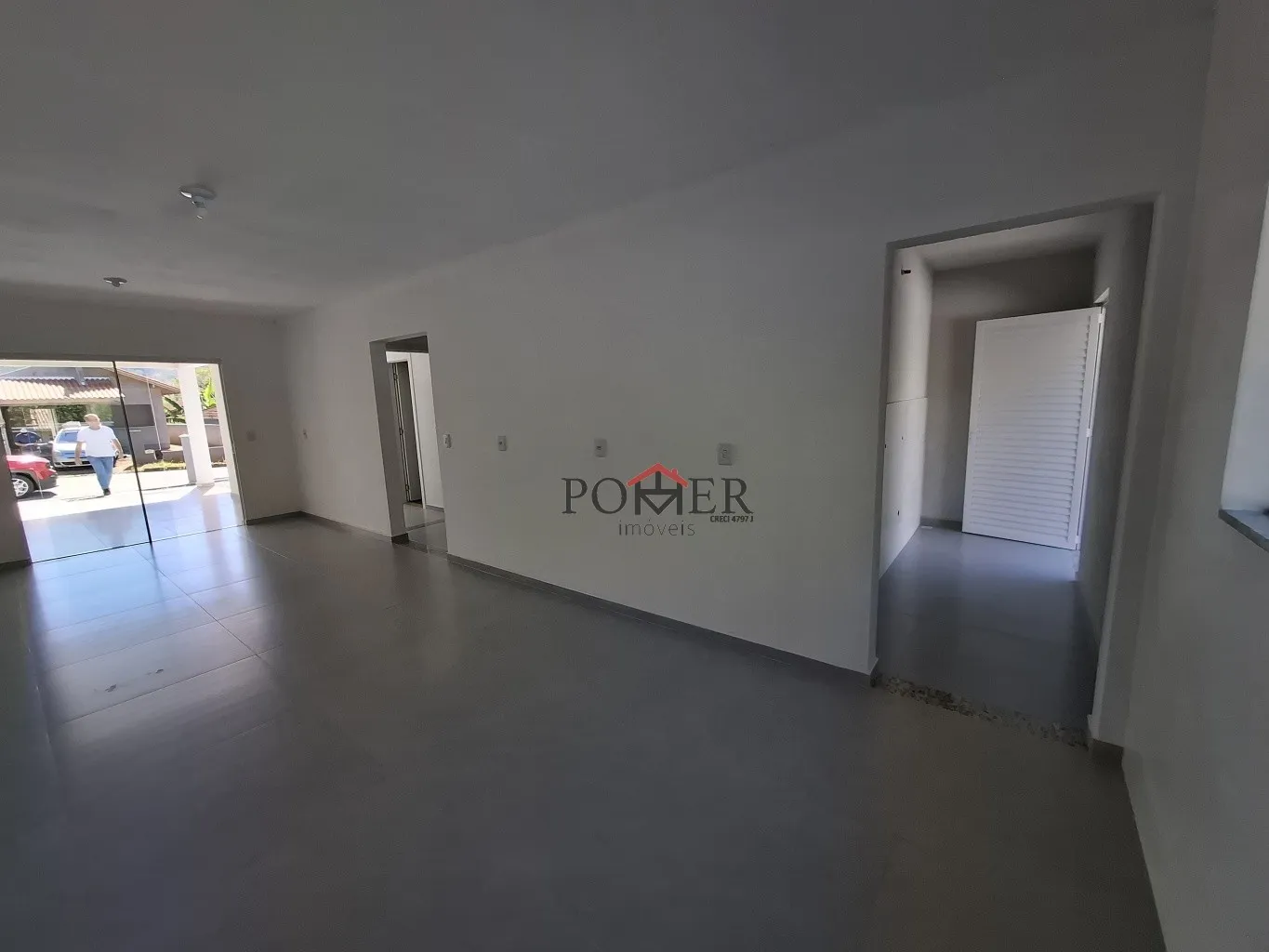 Linda Casa geminada com 2 dormitórios sendo 1 suíte no Bairro Rega com 86,30m de área construída, em via pavimentada na cidade de Pomerode. — foto 6