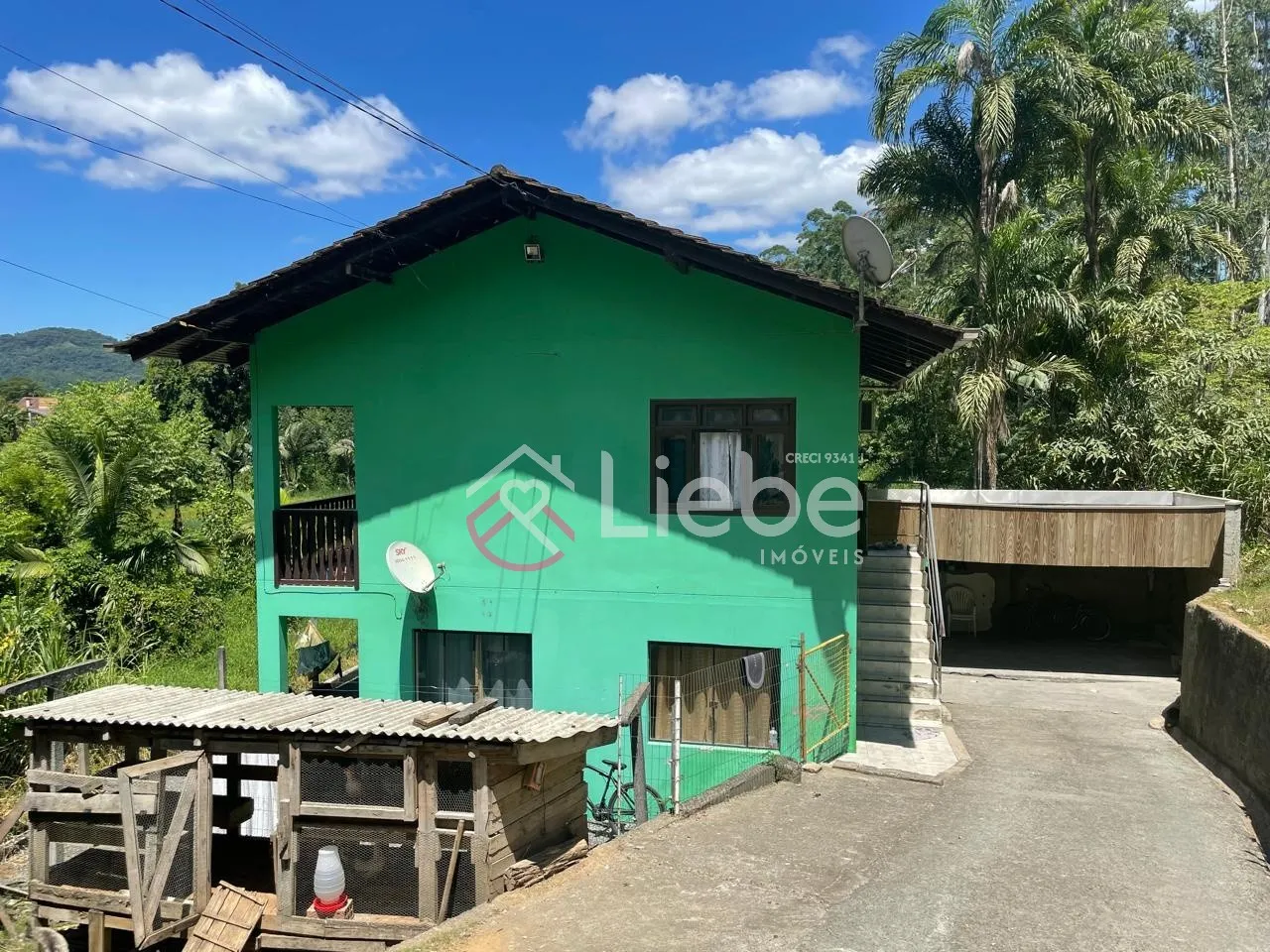 Oportunidade de imóvel no Bairro Testo Central na cidade de Pomerode com 02 casas para locação somando 174m de construção num terreno de 579,00m. — foto 4