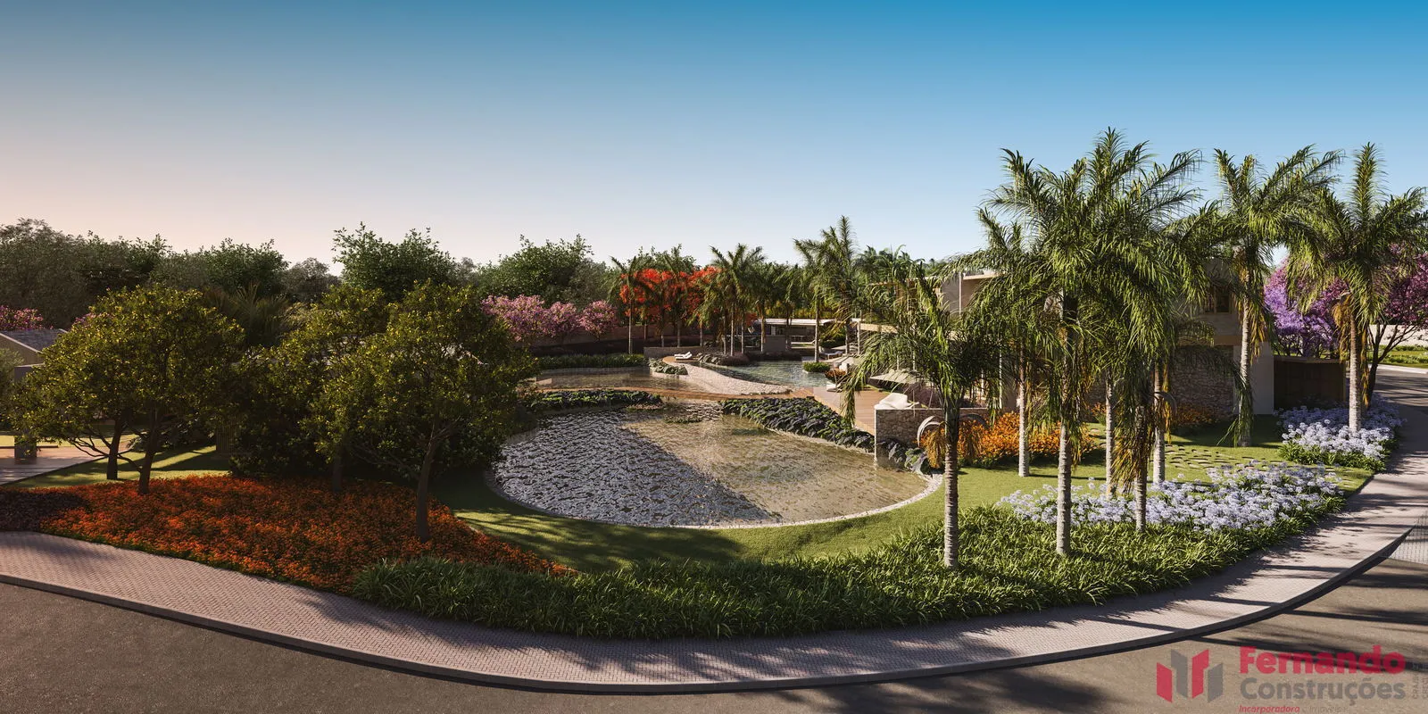 Condomínio Wölfegarten - Terreno em Condomínio Fechado com 450 m2 em Indaial-SC — foto 3