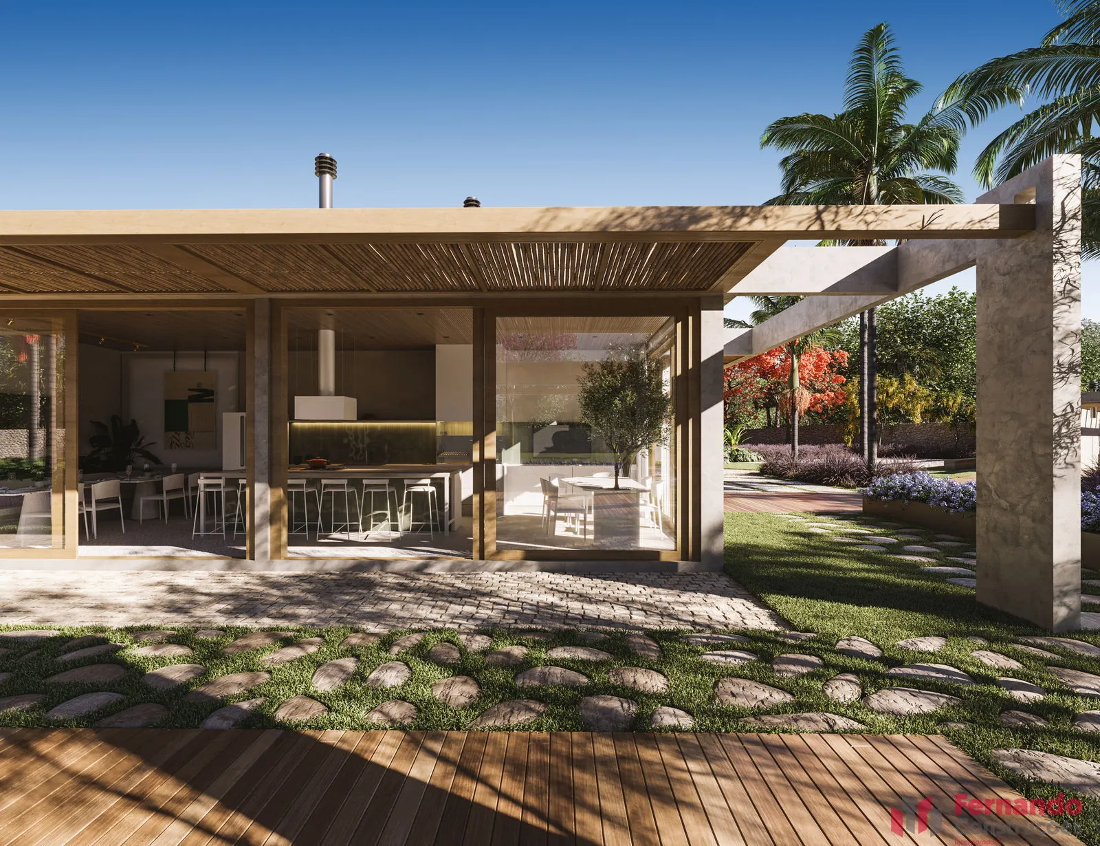 Condomínio Wölfegarten - Terreno em condomínio fechado alto padrão com aprox. 537 m2 em Indaial-SC — foto 6