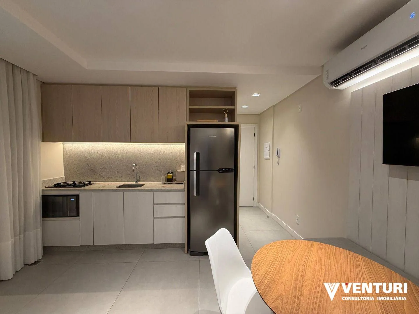 Apartamento com 1 dormitório para alugar, 34 m por R$ 3.650,00/mês - Velha - Blumenau/SC — foto 3
