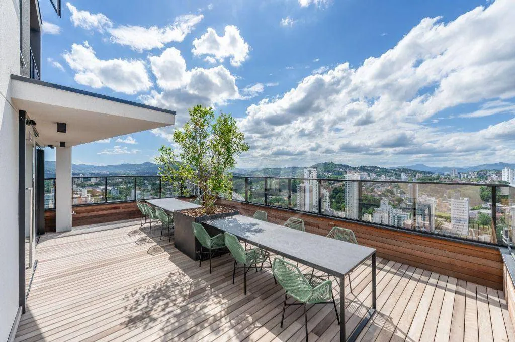 Apartamento com 1 dormitório para alugar, 27 m por R$ 2.640,00/mês - Velha - Blumenau/SC — foto 5