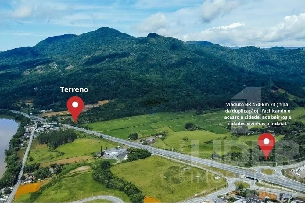 Terreno industrial com 149.606,13m e uma frente de 128,30m na BR-470 Rio Morto — foto 2