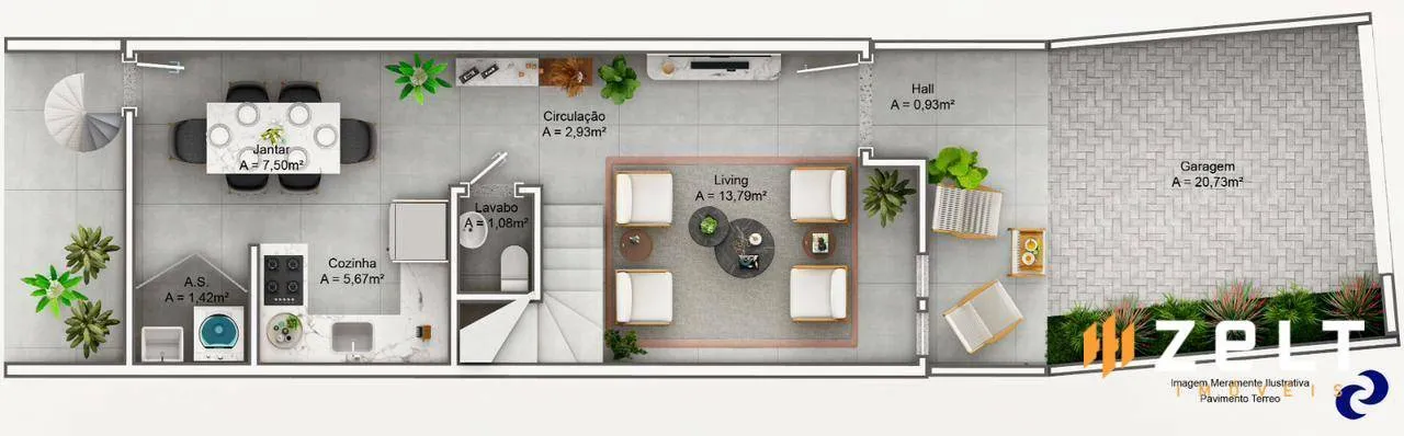 Casa com 2 dormitórios à venda, 112 m por R$ 546.000,00 - Centro - Blumenau/SC — foto 3