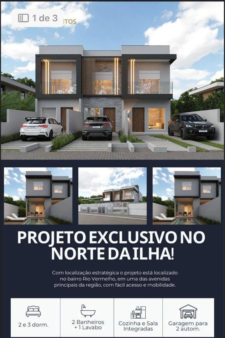 Sobrado com 2 dormitórios à venda, 120 m por R$ 690.000,00 - Rio Vermelho - Florianópolis/SC — foto 2
