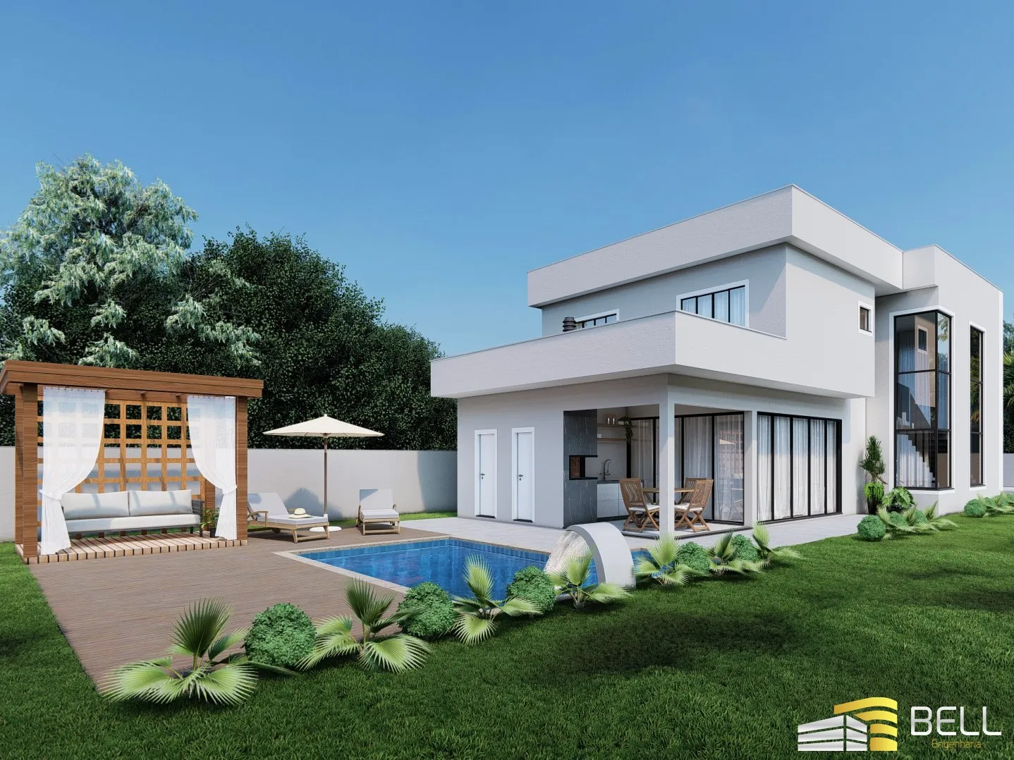 SOBRADO ALTO PADRÃO À VENDA - DESIGN MODERNO E SOFISTICAÇÃO — foto 4