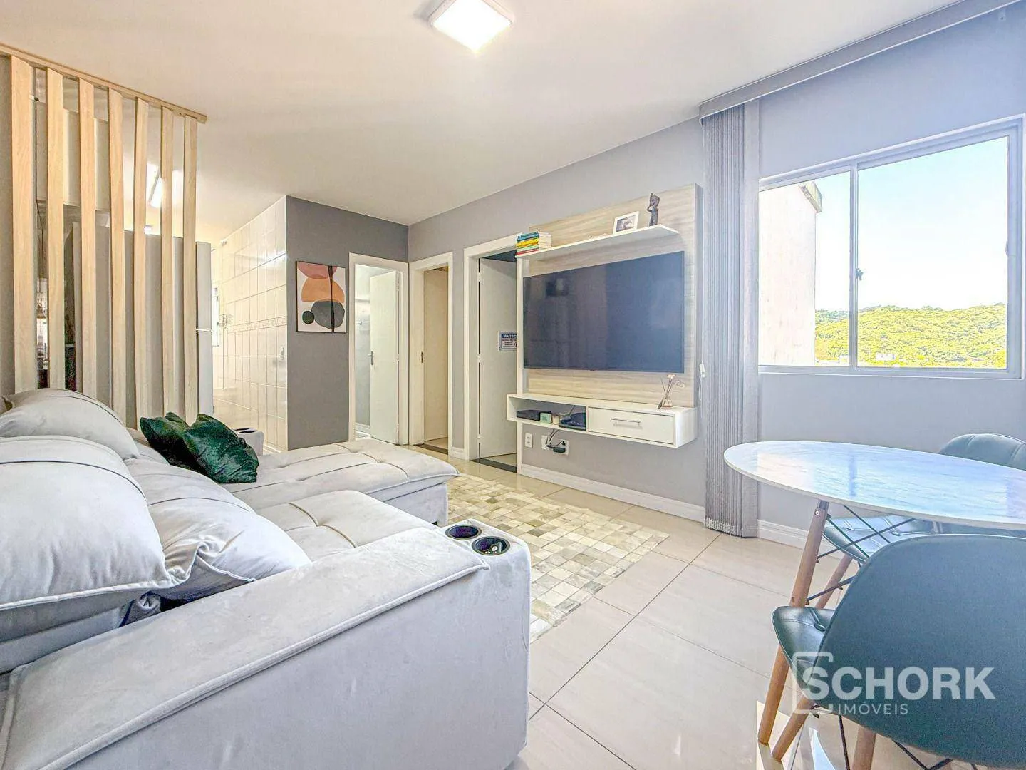 Apartamento com 2 dormitórios à venda, 47 m por R$ 269.000,00 - Fortaleza - Blumenau/SC — foto 3