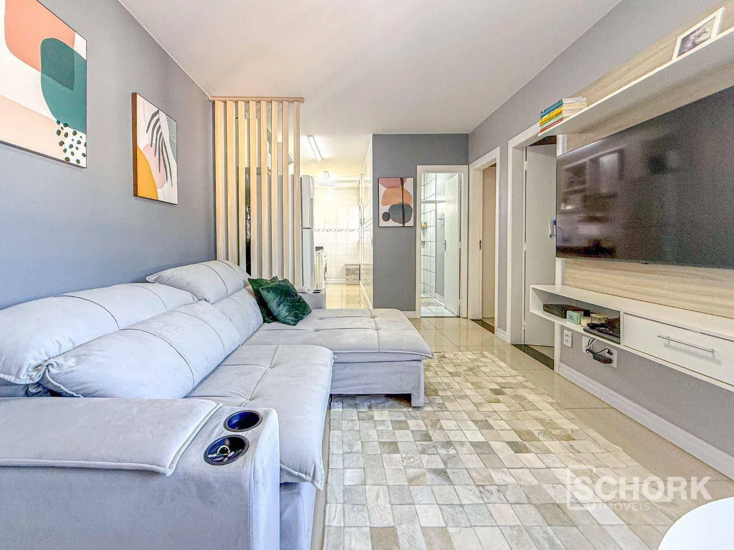 Apartamento com 2 dormitórios à venda, 47 m por R$ 269.000,00 - Fortaleza - Blumenau/SC — foto 5