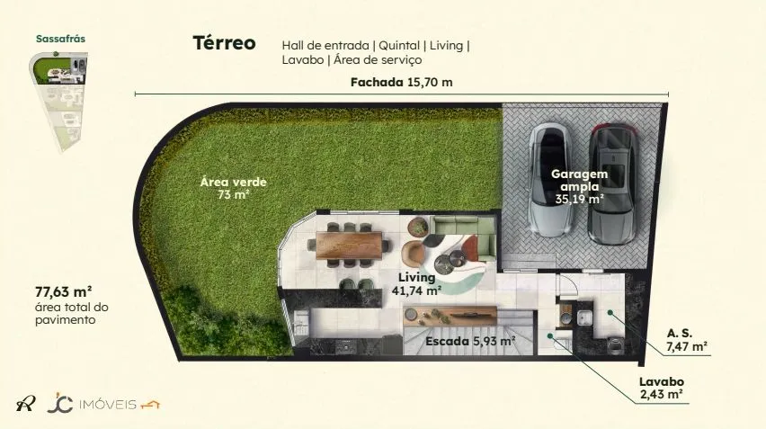 Sobrado com 3 dormitórios à venda, 200 m por R$ 1.450.000,00 - Vila Nova - Blumenau/SC — foto 4