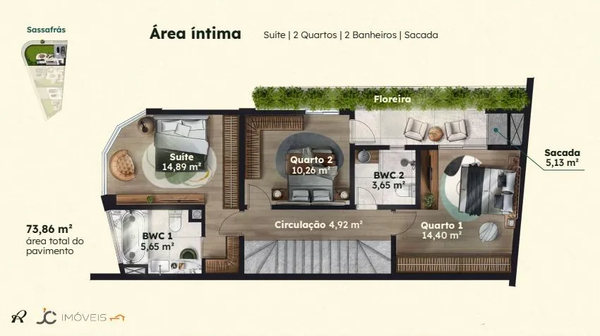 Sobrado com 3 dormitórios à venda, 200 m por R$ 1.450.000,00 - Vila Nova - Blumenau/SC — foto 5