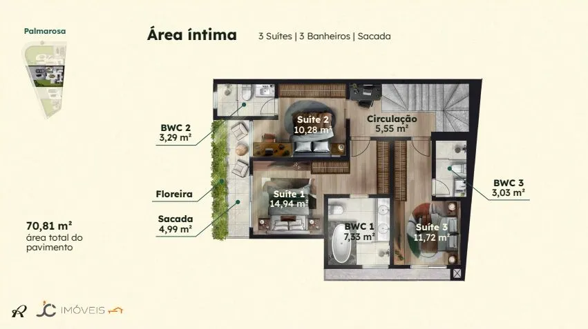Sobrado com 3 dormitórios à venda, 164 m por R$ 1.250.000,00 - Vila Nova - Blumenau/SC — foto 4