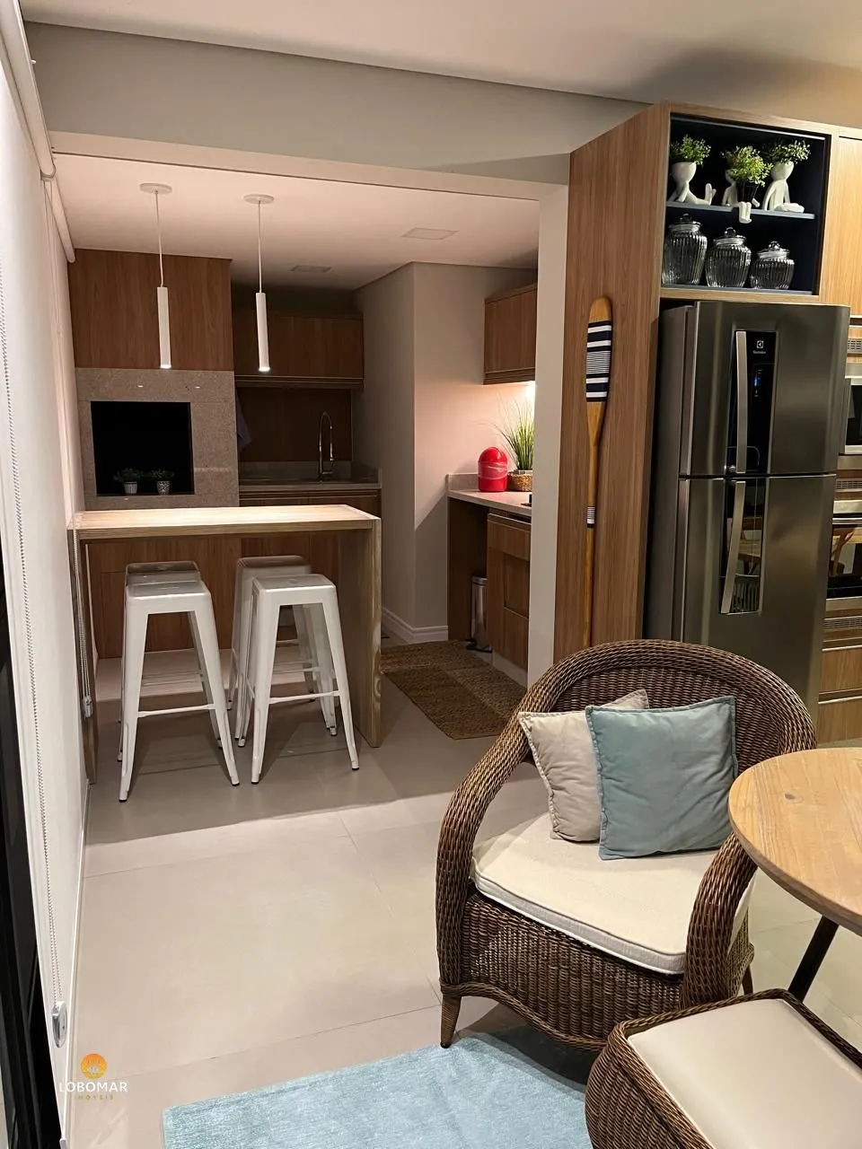 Apartamento mobiliado com vista mar permanente, Piçarras/SC — foto 5