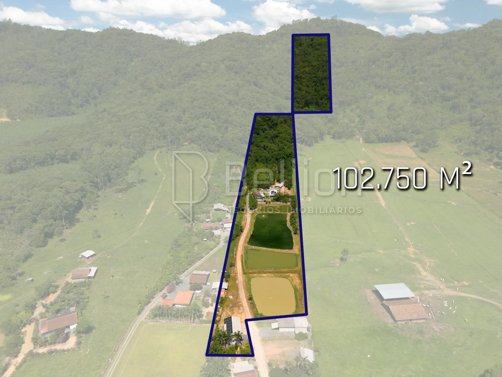 Propriedade com ampla área e estrutura completa na Estrada do Pomerano - Rio Dos Cedros - foto 1