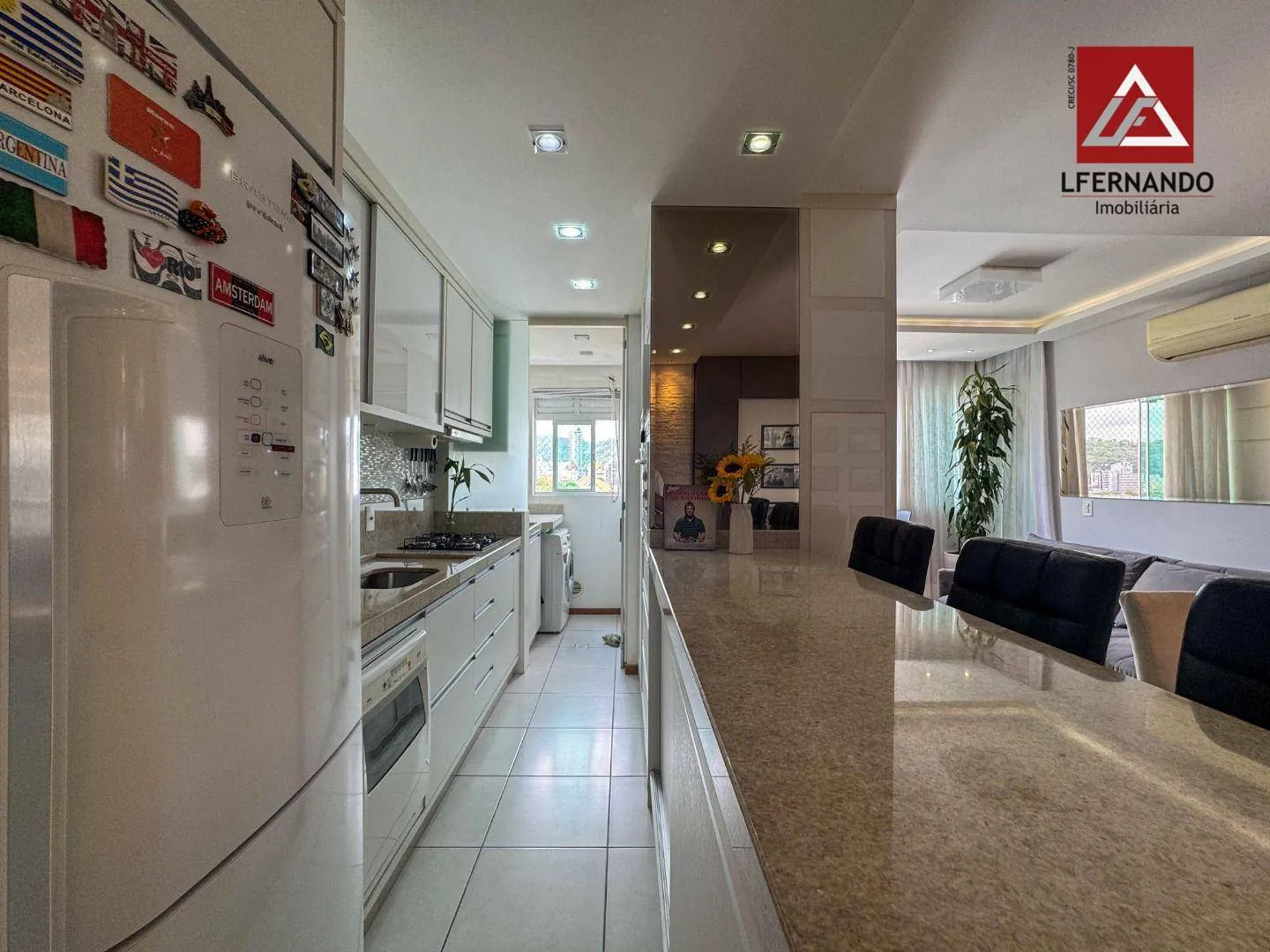 Apartamento mobiliado com 2 dormitórios, sendo 1 suíte à venda, 70 m por R$ 730.000 - Vila Nova - Blumenau/SC — foto 6