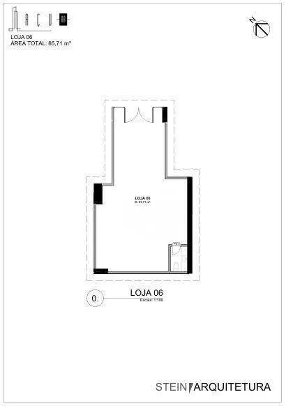 Loja para alugar, 65 m por R$ 5.913,91/mês - Ponta Aguda - Blumenau/SC — foto 4