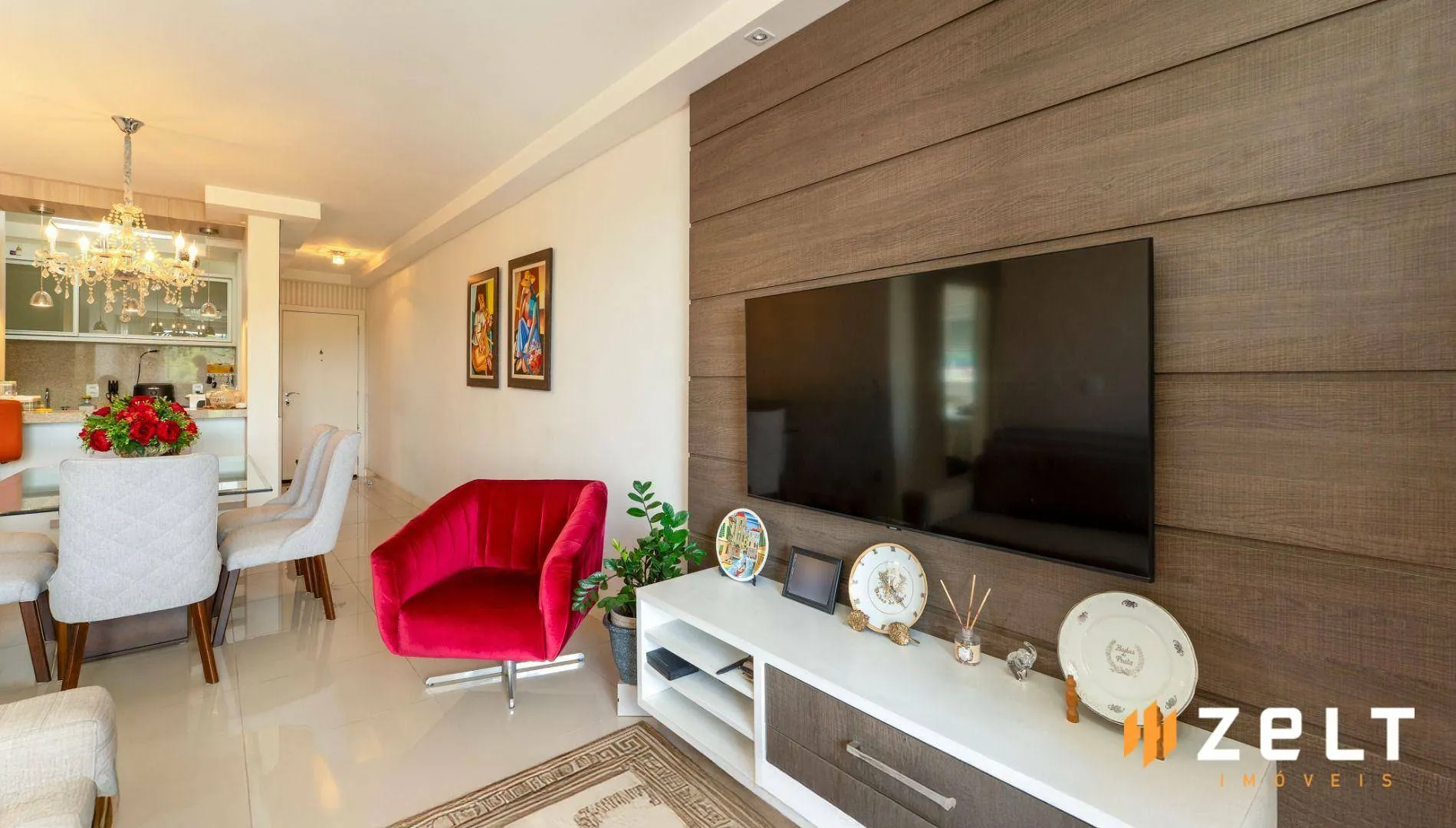 Apartamento com 2 dormitórios, sendo 1 Suíte à venda, 82 m por R$ 599.900 - Escola Agrícola - Blumenau/SC — foto 2