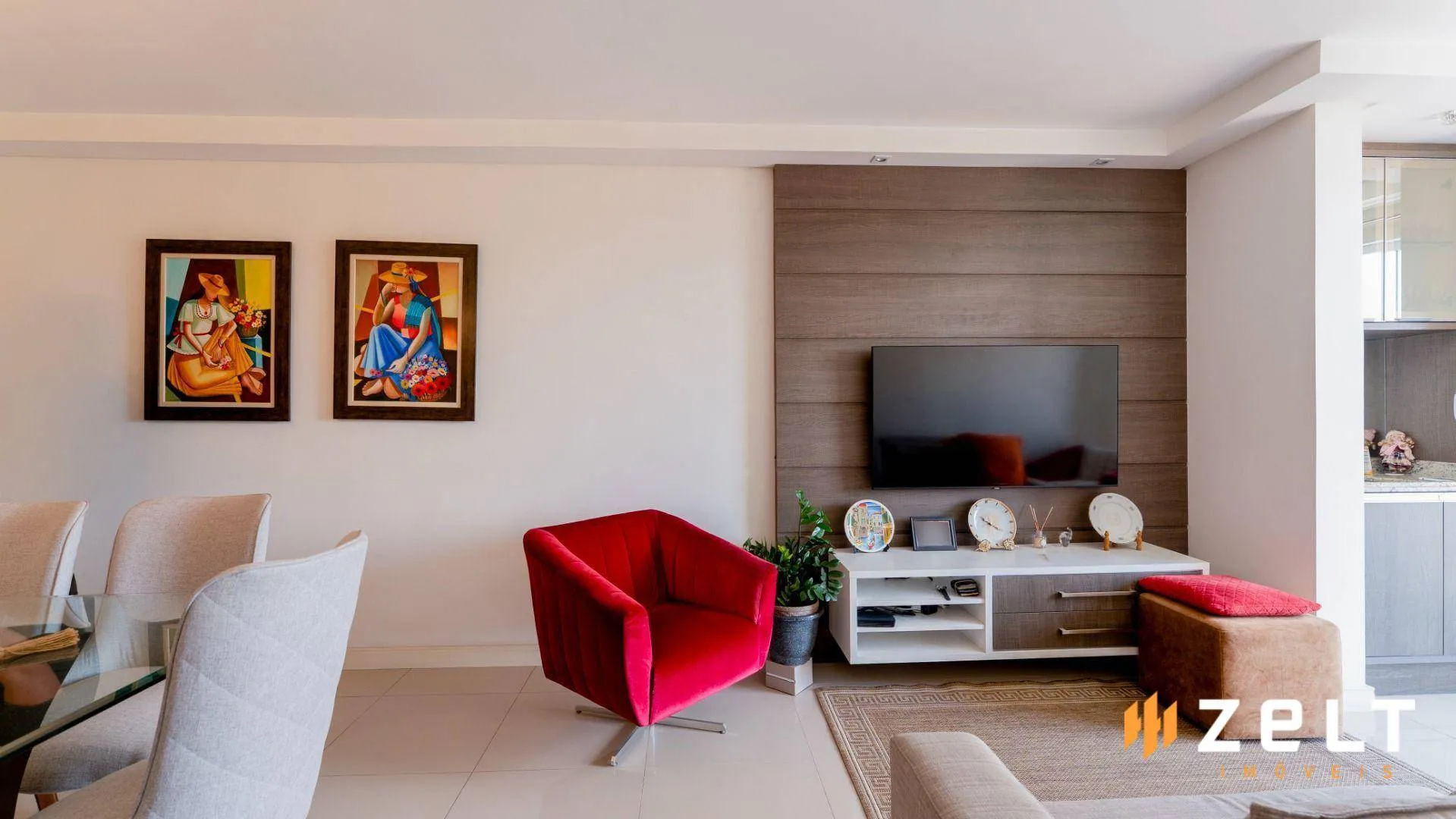 Apartamento com 2 dormitórios, sendo 1 Suíte à venda, 82 m por R$ 599.900 - Escola Agrícola - Blumenau/SC — foto 3