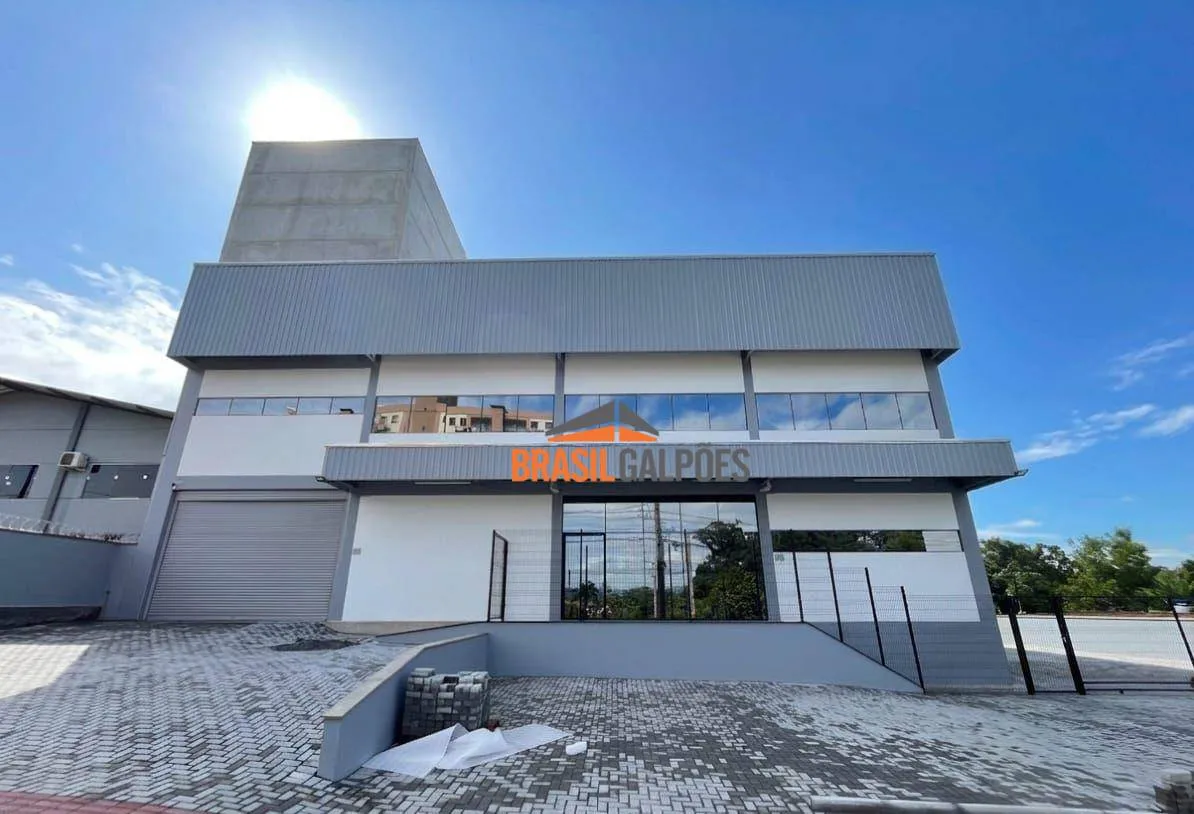 Galpão NOVO de 1.166 m - Bairro Badenfurt - Blumenau/SC. - foto 1