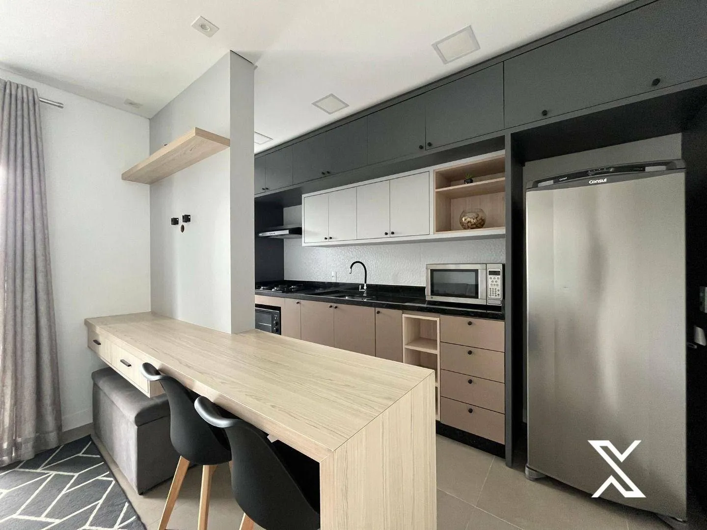 Apartamento com 1 dormitório para alugar, 41 m por R$ 3.340,00/mês - Victor Konder - Blumenau/SC — foto 4