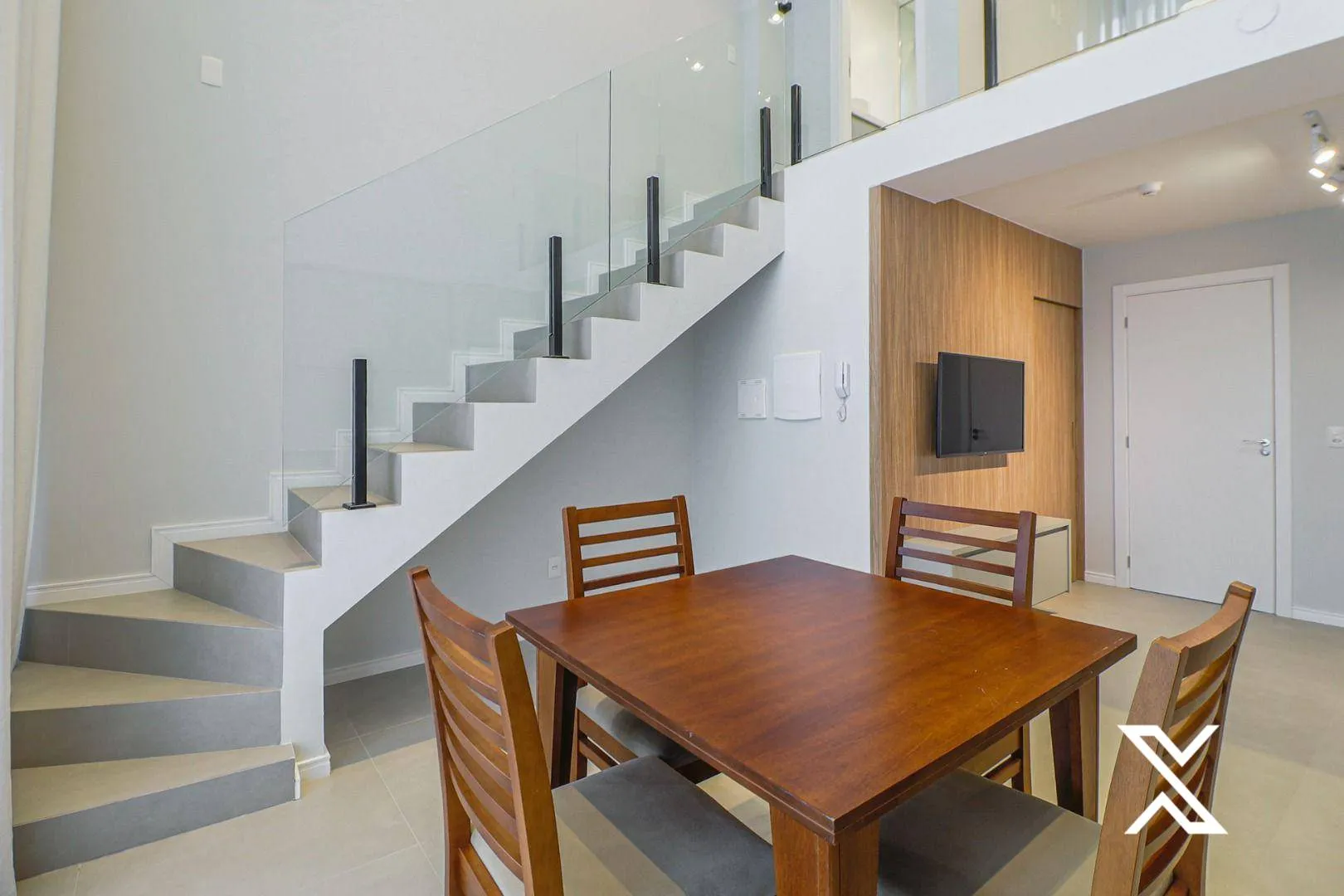 Apartamento Duplex com 1 suíte + lavabo para alugar, 40 m - Vila Nova - Blumenau/SC — foto 3