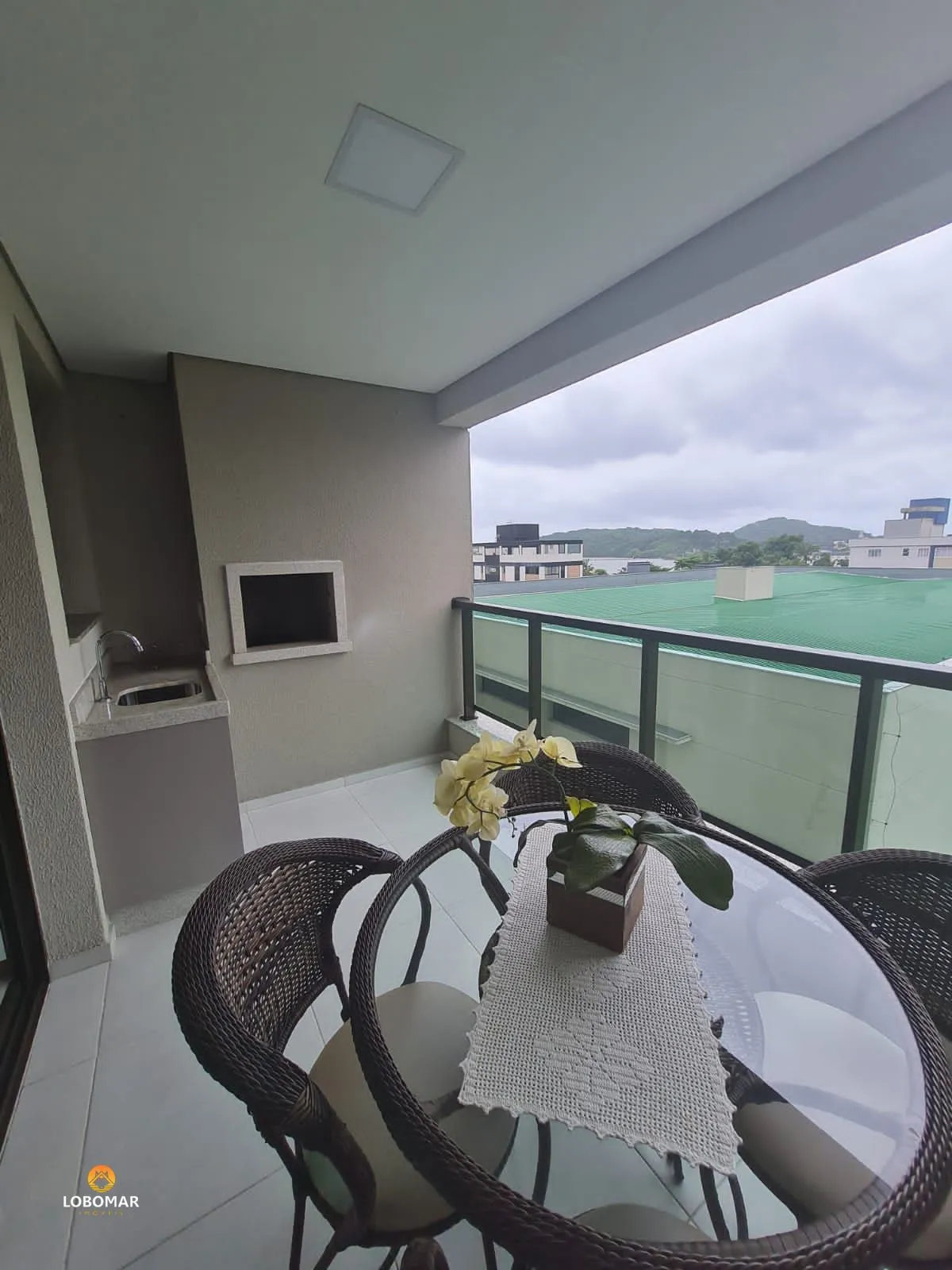 Apartamento mobiliado em cond. clube frente mar, Praia Alegre, Penha/SC — foto 2