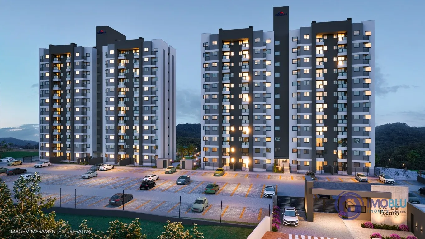 Excelente Oportunidade! Apartamento em Construção com 2 Dormitórios em Blumenau no Bairro Itoupavazinha. — foto 3