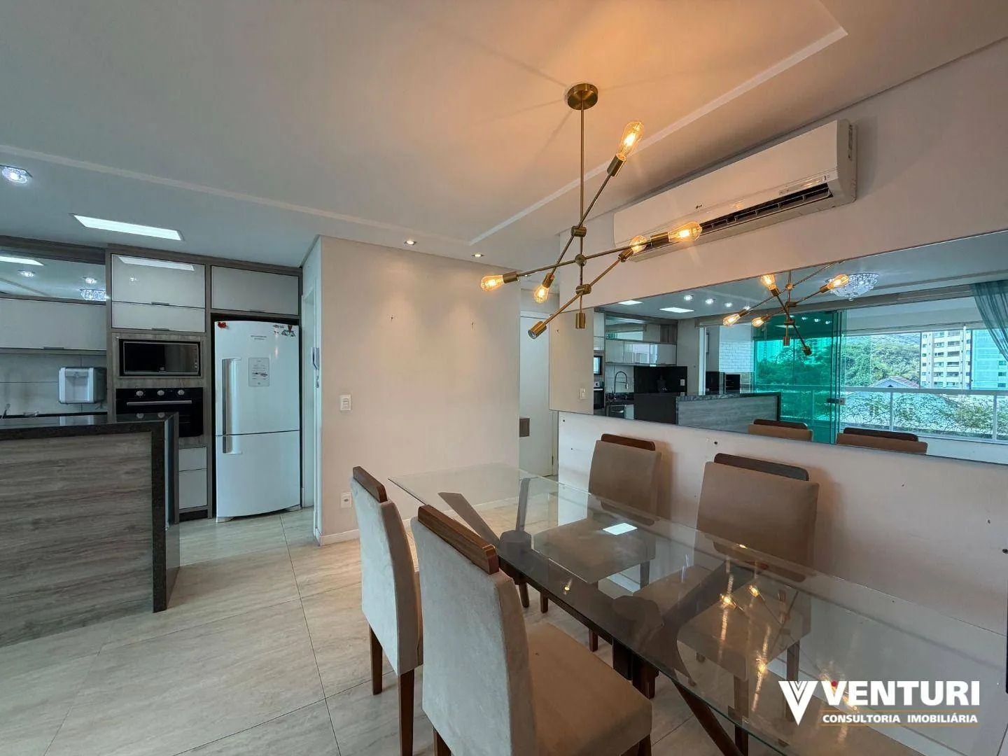 Apartamento com 2 dormitórios, sendo 1 suíte para alugar, 93 m por R$ 5.118/mês - Velha - Blumenau/SC — foto 5