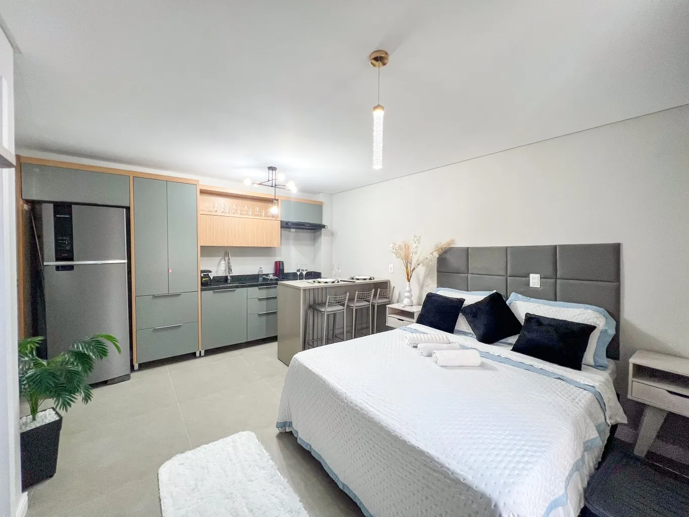 Apartamento Mobiliado com Vaga ao Lado da Vila Germânica - Locação Mensal — foto 3