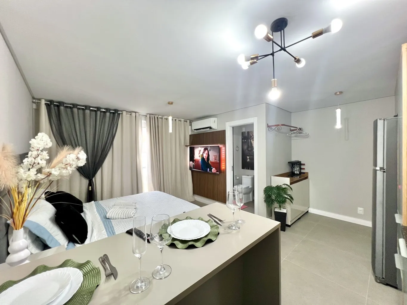 Apartamento Mobiliado com Vaga ao Lado da Vila Germânica - Locação Mensal — foto 4