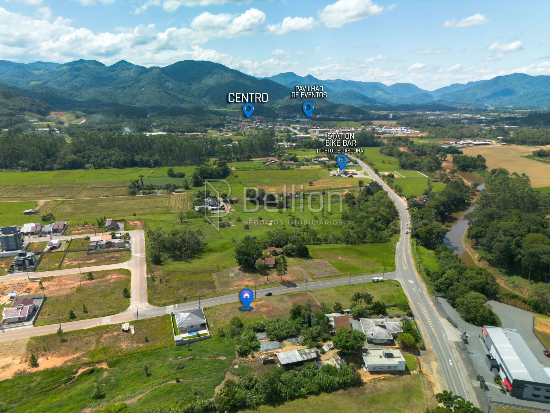 Terreno no Loteamento Jardim América - em Rio dos Cedros — foto 2