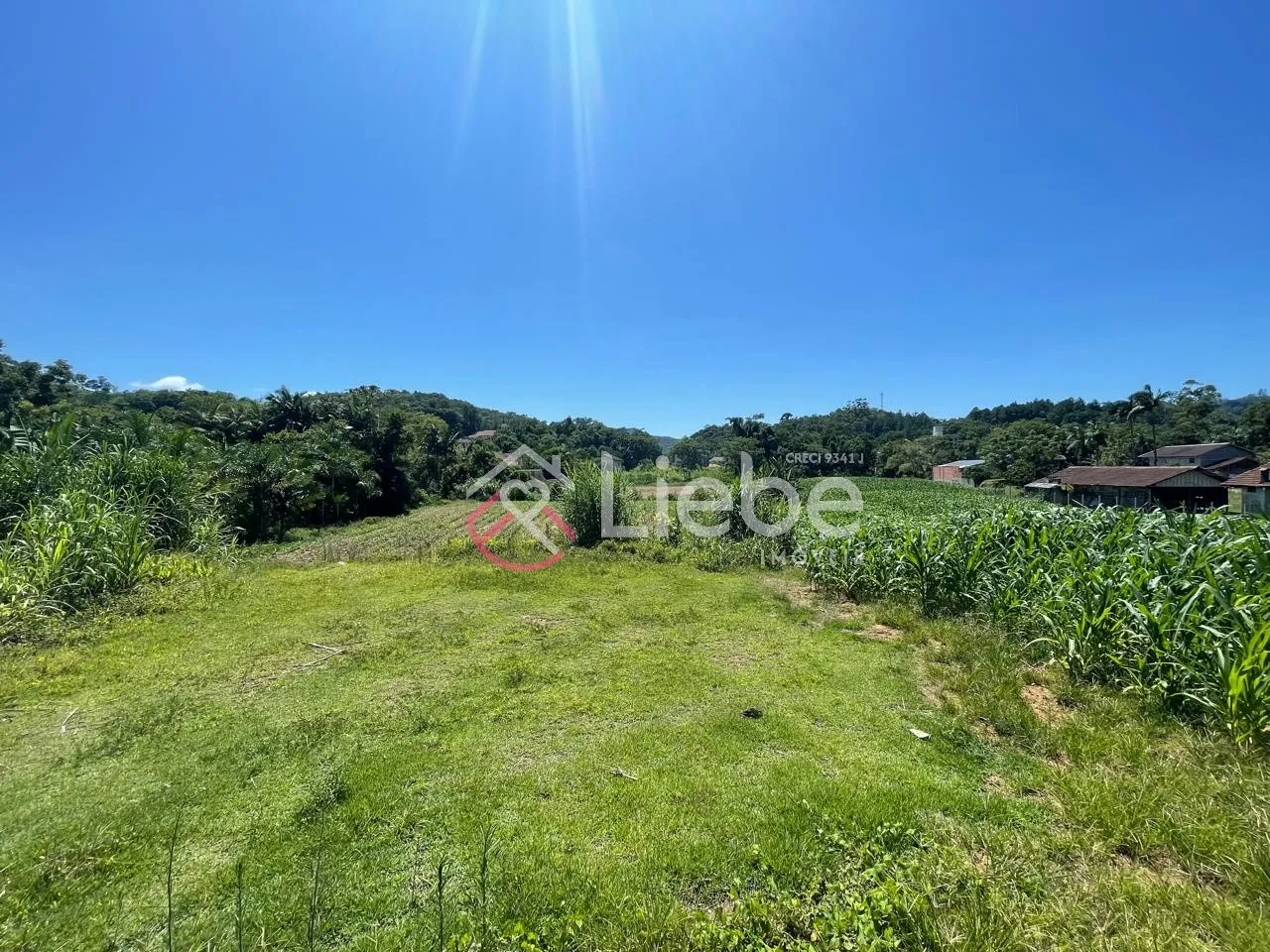 Ótimo terreno no bairro Ribeirão Areia na cidade de Pomerode com 2.420,55m fazendo frente em 20,20 metros. - foto 1