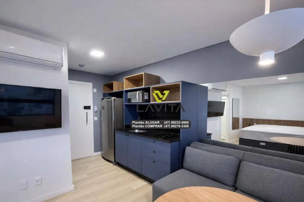 Apartamento totalmente mobiliado para aluguel no Edifício ON. Empreendimento Inovador no Bairro da Velha Blumenau SC — foto 6