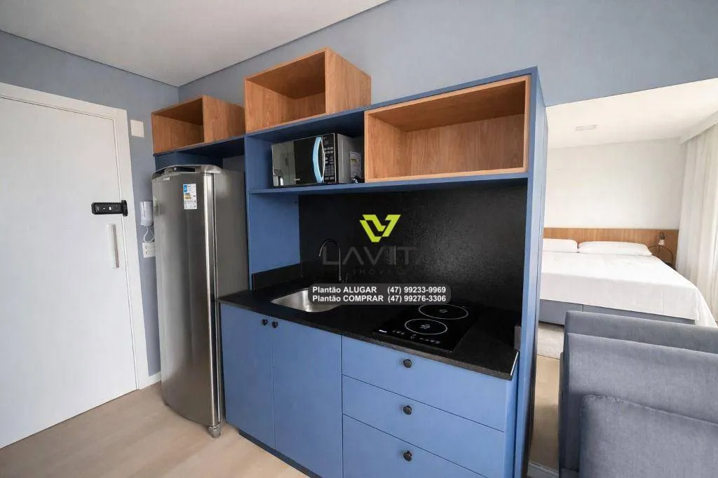 Apartamento totalmente mobiliado para aluguel no Edifício ON. Empreendimento Inovador no Bairro da Velha Blumenau SC — foto 7
