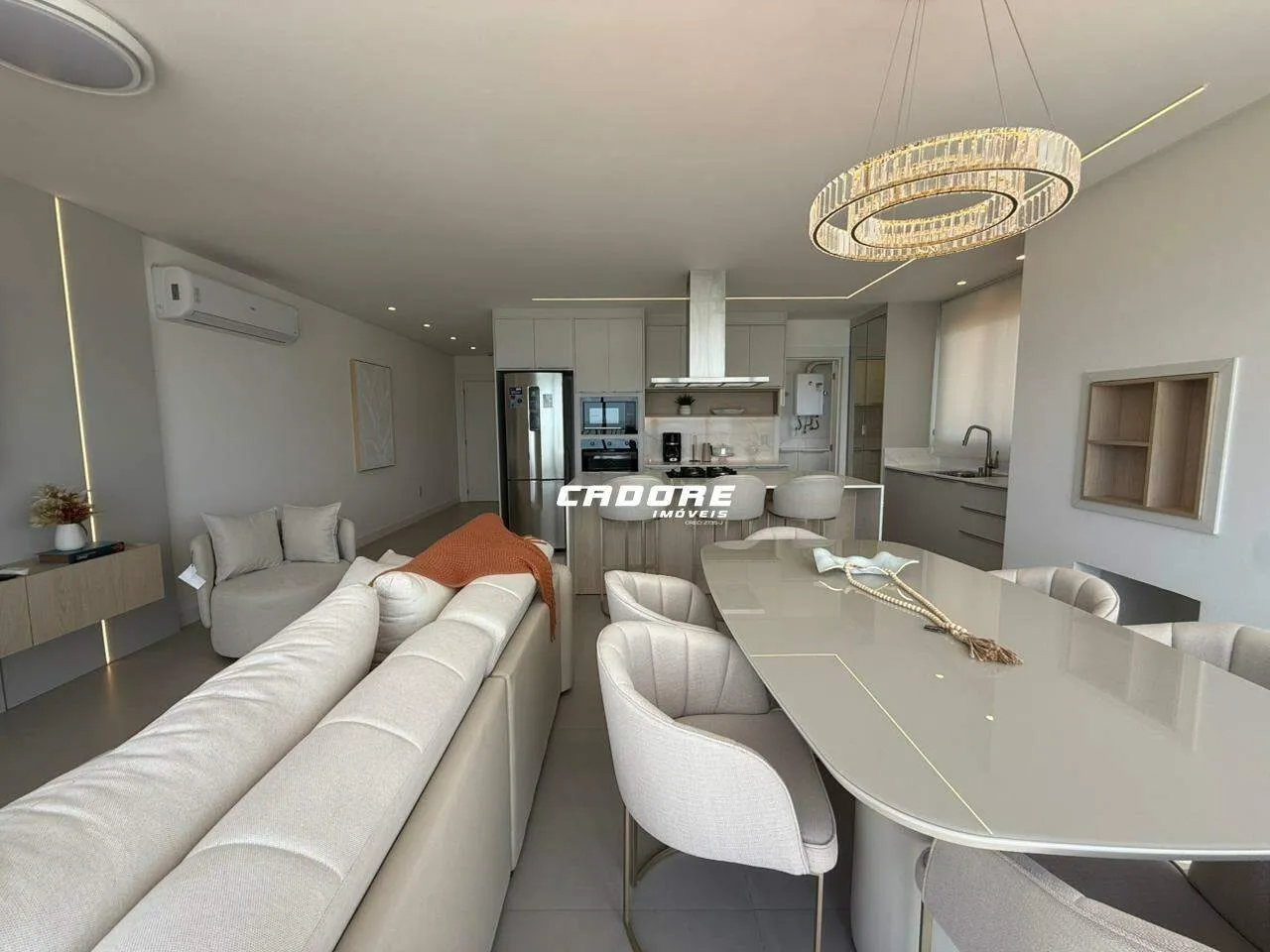 Apartamento para locação com vista permanente para o mar e 100% mobiliado I Cadore Imóveis — foto 4