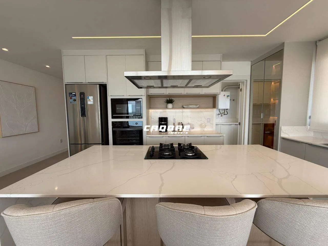 Apartamento para locação com vista permanente para o mar e 100% mobiliado I Cadore Imóveis — foto 7