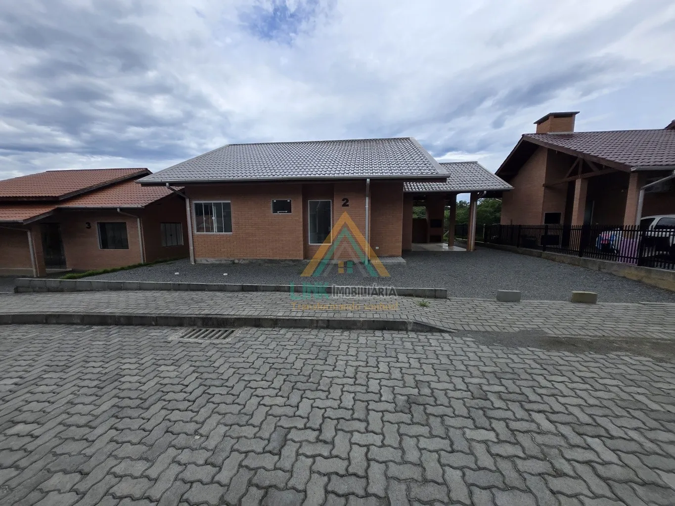 Casa no Condomínio Residencial Ecohaus, no Bairro Pomerode Fundos na Cidade de Pomerode, com 107,93m de Área construída. - foto 1