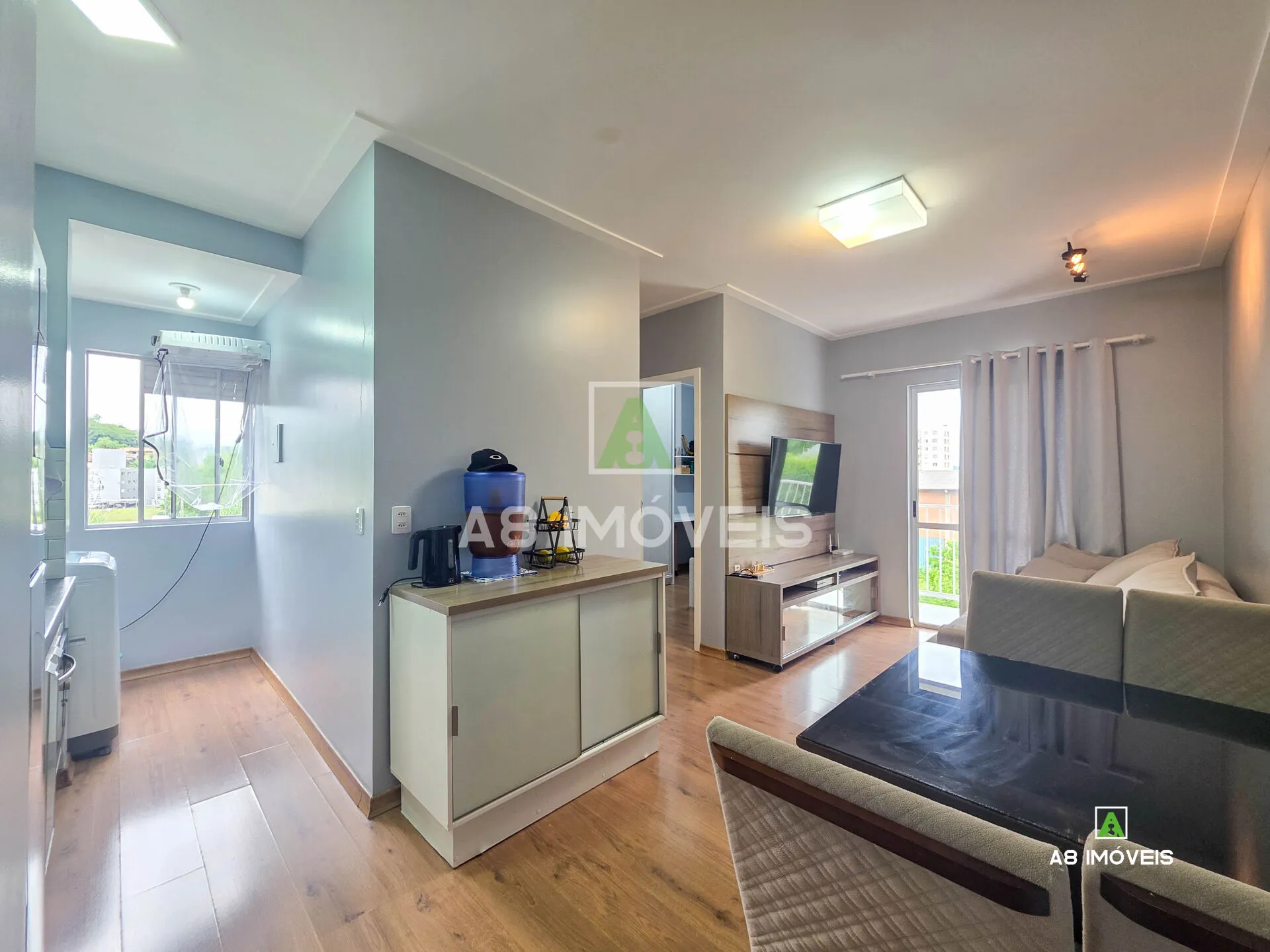 APARTAMENTO 100% MOBILIADO COM 2 QUARTOS 1 VAGA COBERTA — foto 2