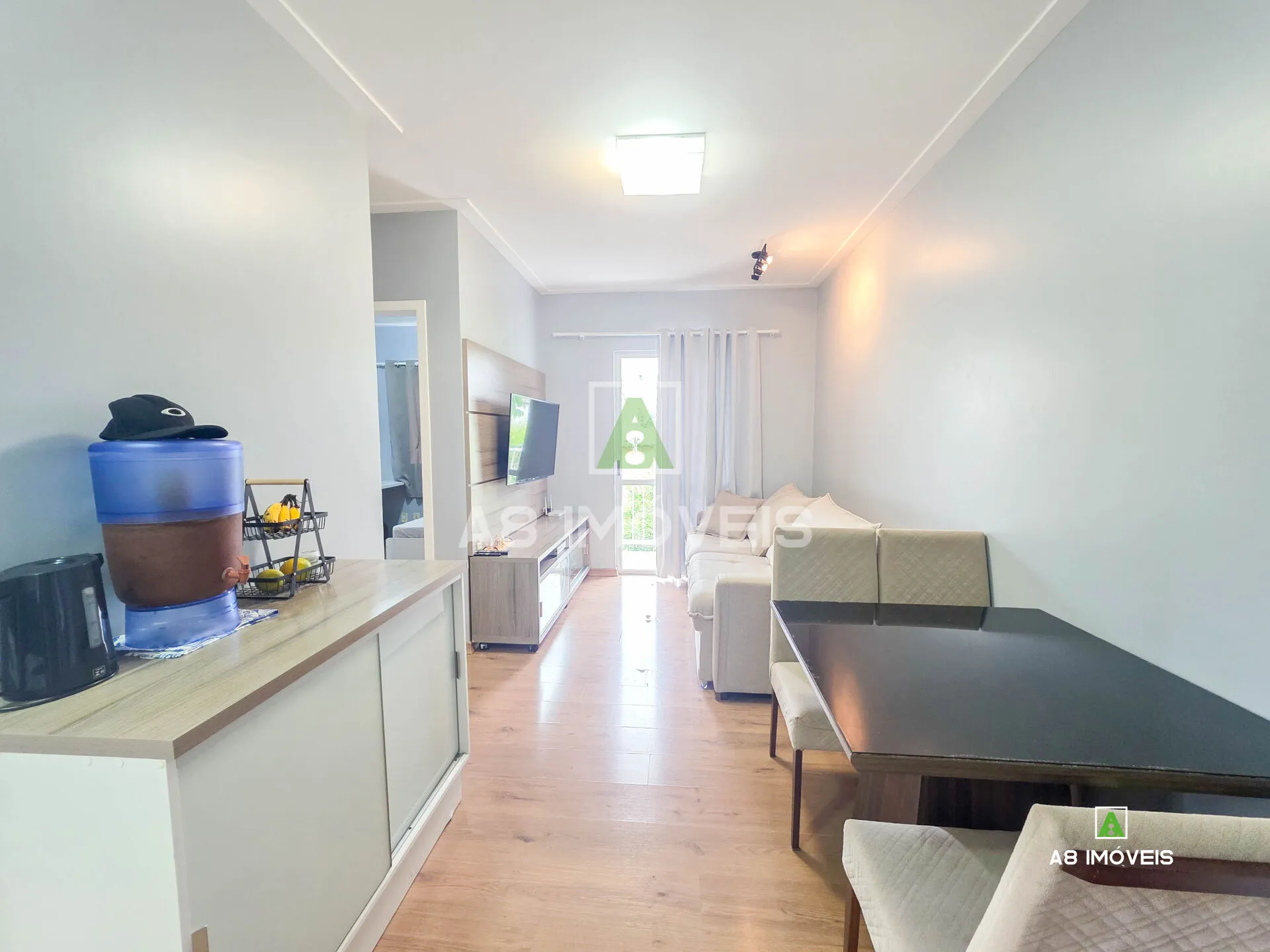 APARTAMENTO 100% MOBILIADO COM 2 QUARTOS 1 VAGA COBERTA — foto 3