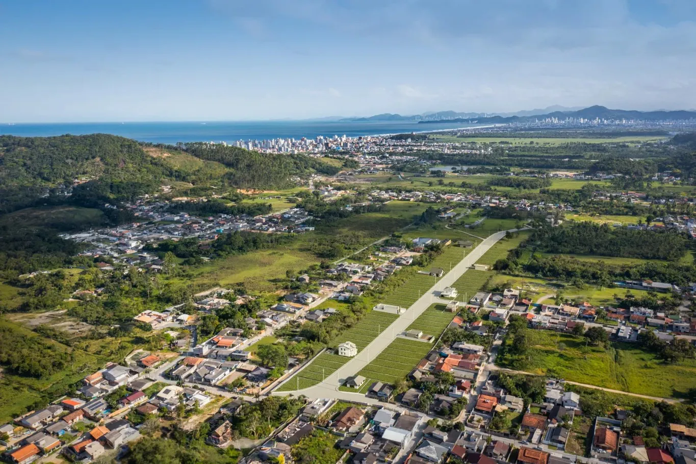 Loteamento Santa Lídia, terreno de 349,82m a 429.95m, no bairro Santa Lídia em Penha/SC (Cód. 23097) - foto 1