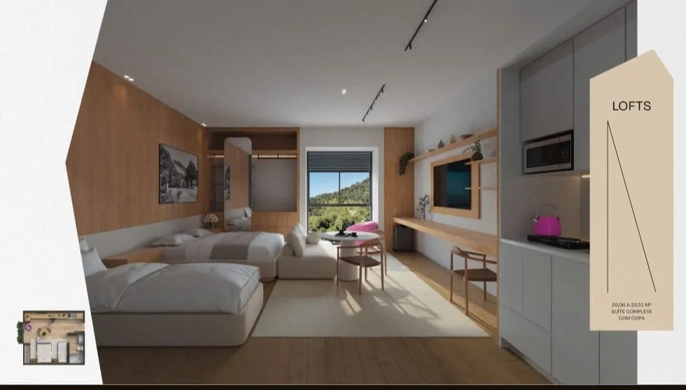 Apartamento com 1 dormitório à venda no bairro Centro em Pomerode/SC — foto 4