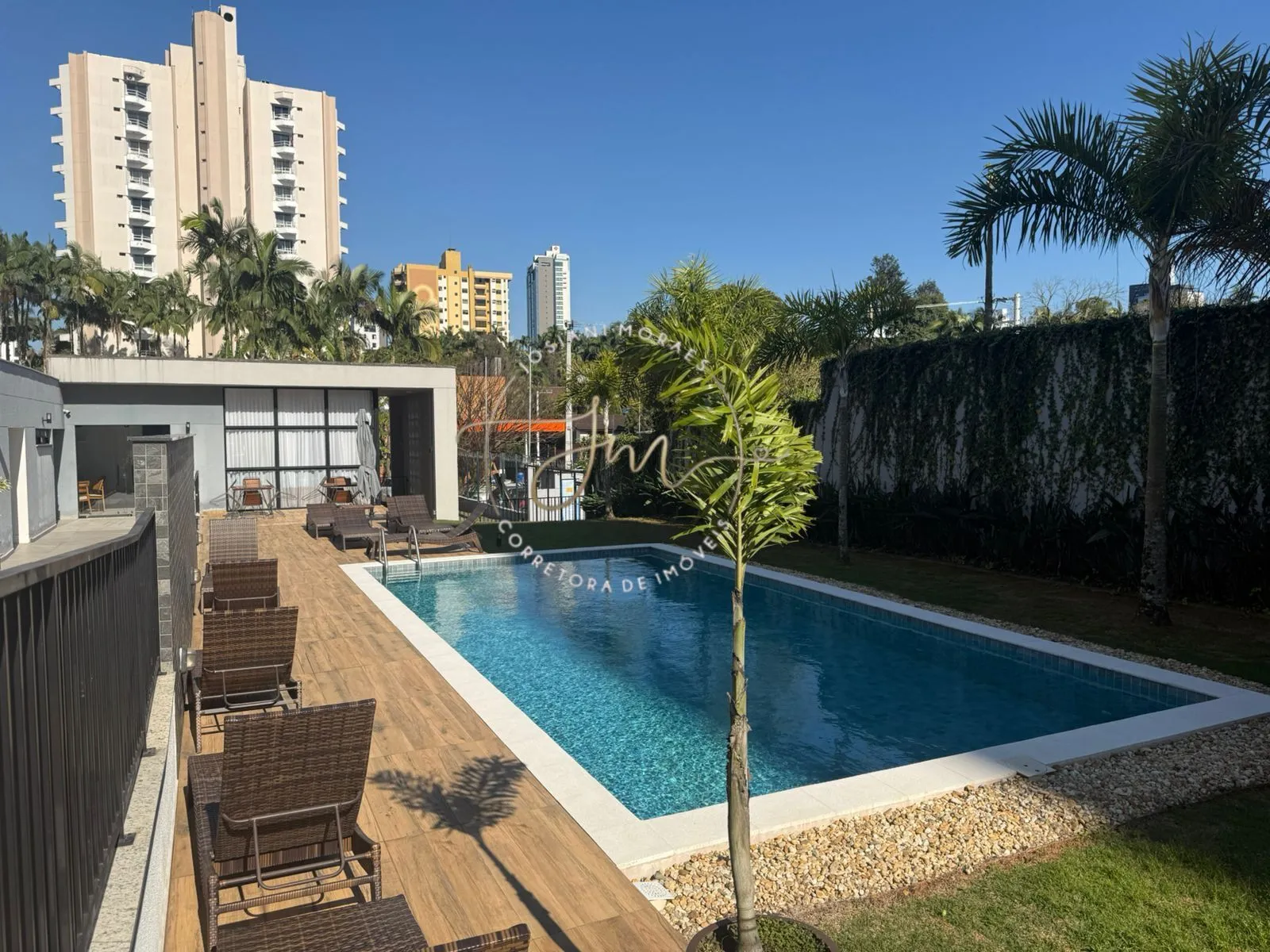 Apartamento 1 quarto com sacada com churrasqueira Victor Konder Blumenau — foto 2