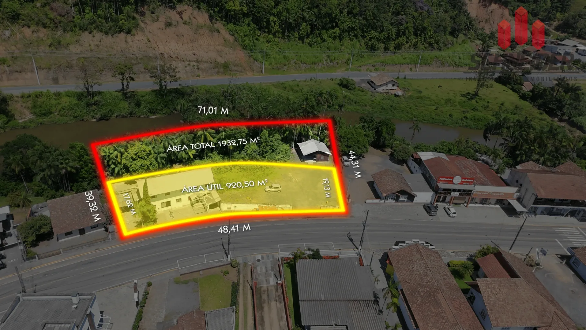 Terreno à venda no bairro Centro em Benedito Novo/SC — foto 2