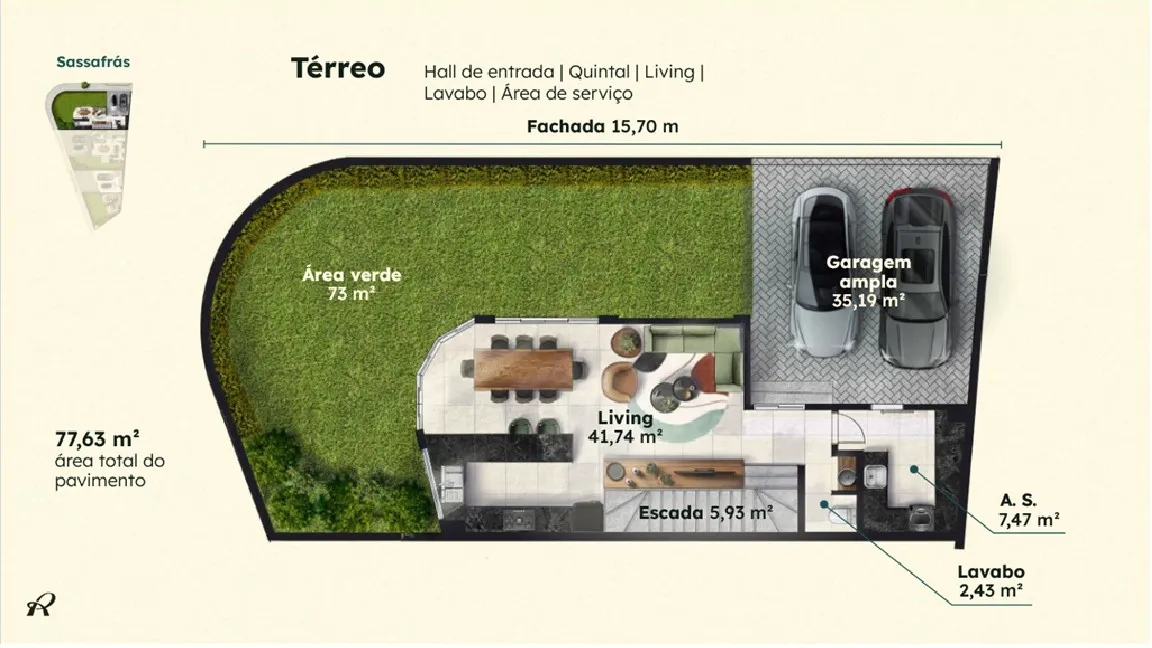 Triplex de Alto Padrão à Venda no Vila Nova - Projeto Moderno com Terraço — foto 5