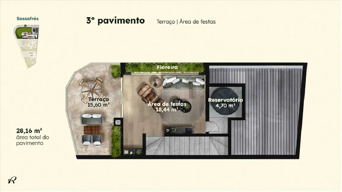 Triplex de Alto Padrão à Venda no Vila Nova - Projeto Moderno com Terraço — foto 7