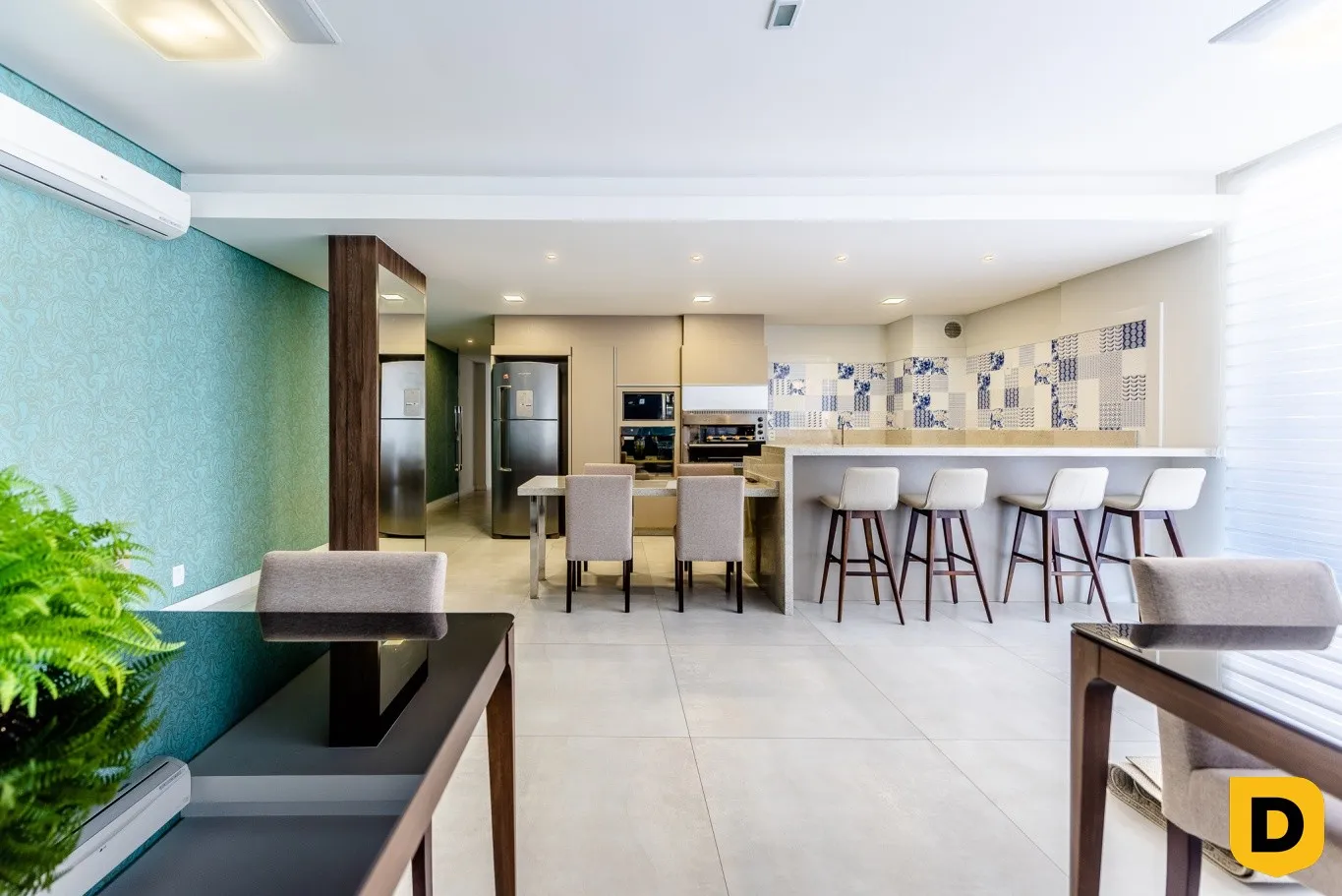 Residencial Aruba - Vila Nova - 1 dormitório com 57 m privativo, semimobiliado em andar alto, com sacada e vista aberta — foto 6