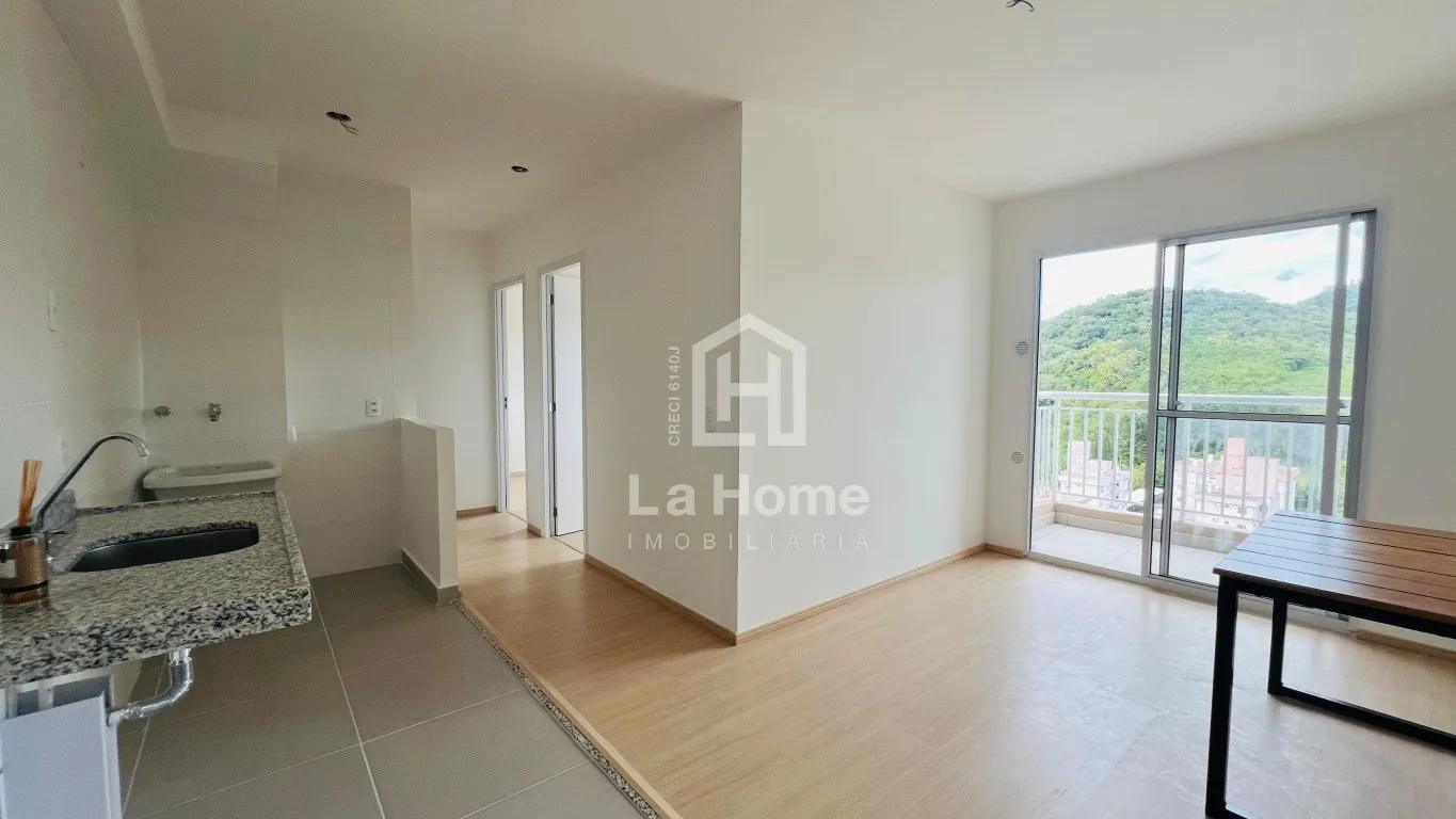 Apartamento em andar alto com 02 dormitórios, sacada com churrasqueira e vaga coberta à venda/locação em Blumenau, Bairro Itoupava Central - foto 1