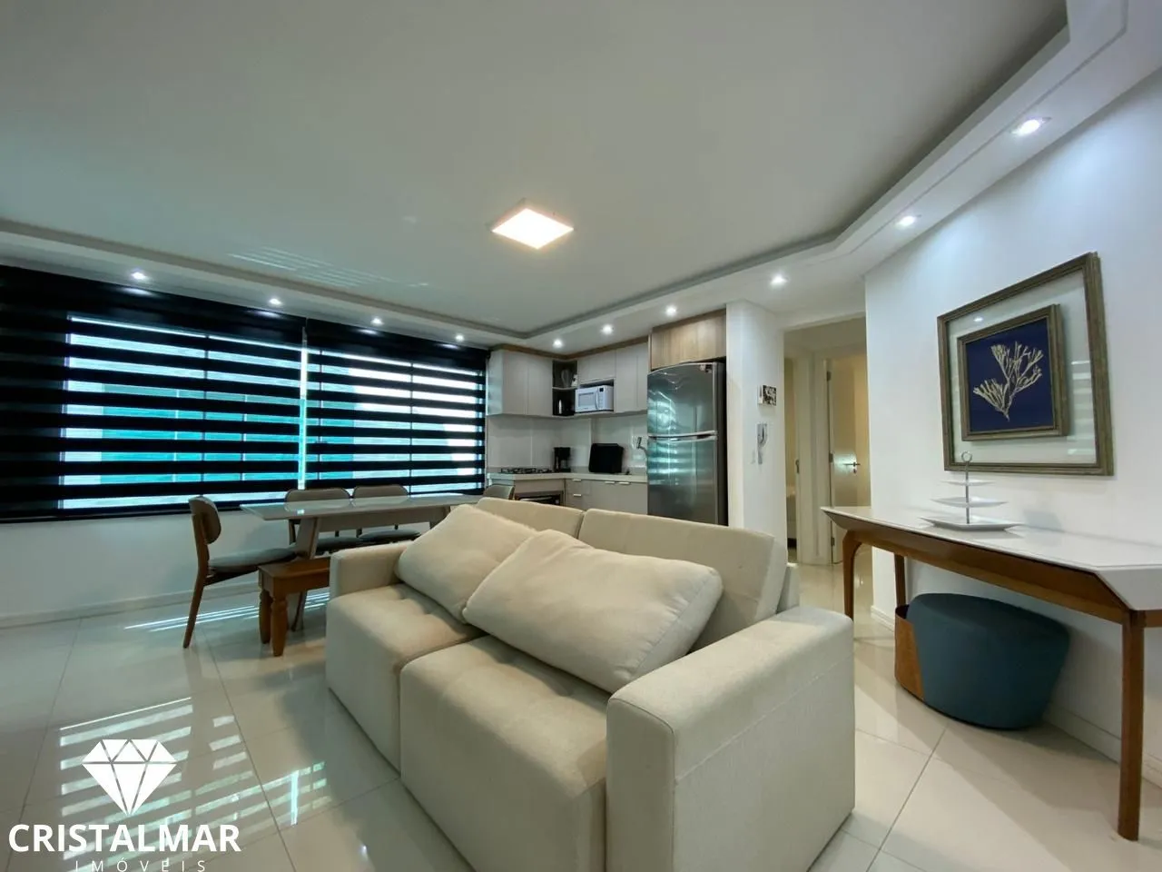 Frente mar em 4 Ilhas, 2 dormitórios mobiliado na praia Bandeira Azul — foto 4