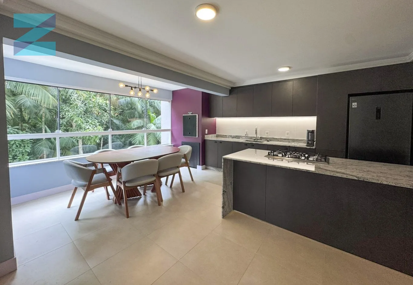 Apartamento mobiliado, 2 dormitórios, sendo 1 suíte ! - foto 1