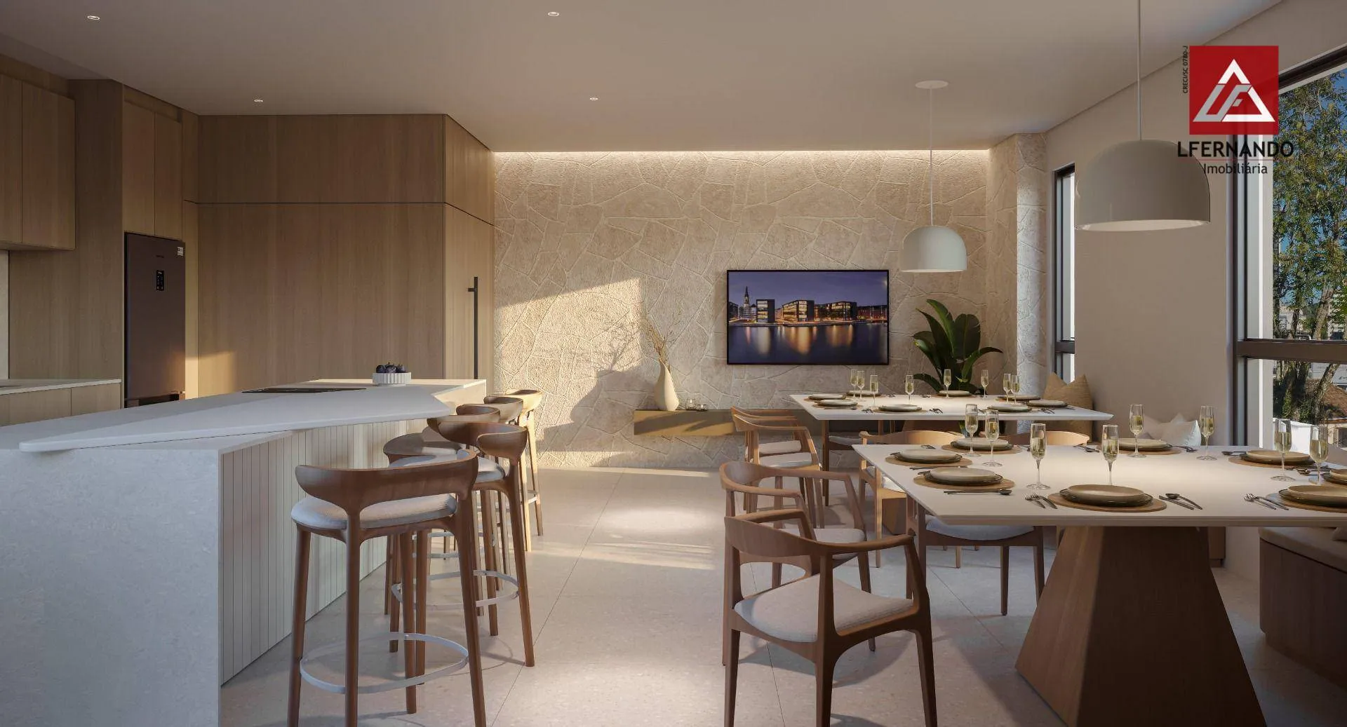 Apartamento com 2 dormitórios, sendo 1 suíte à venda, 70 m por R$ 573.391 - Vila Nova - Blumenau/SC — foto 4